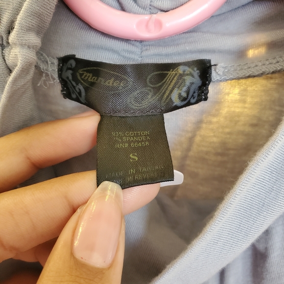 🐘 Cool Toned Gray Sleeveless Rouched Turtleneck - Picture 3 of 4